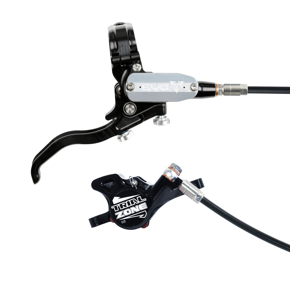 Hope Brake EVO Trial Zone No.9 No Rotor RH- Silver
