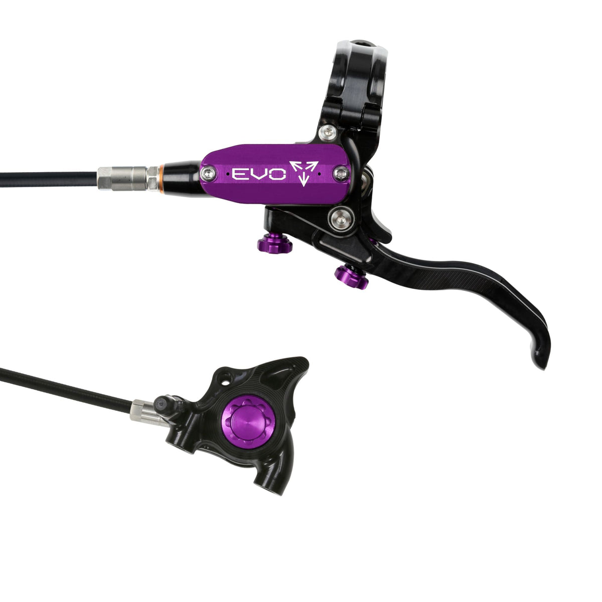 Hope Brake Evo X2 FM No Rotor RH- Black/Purple