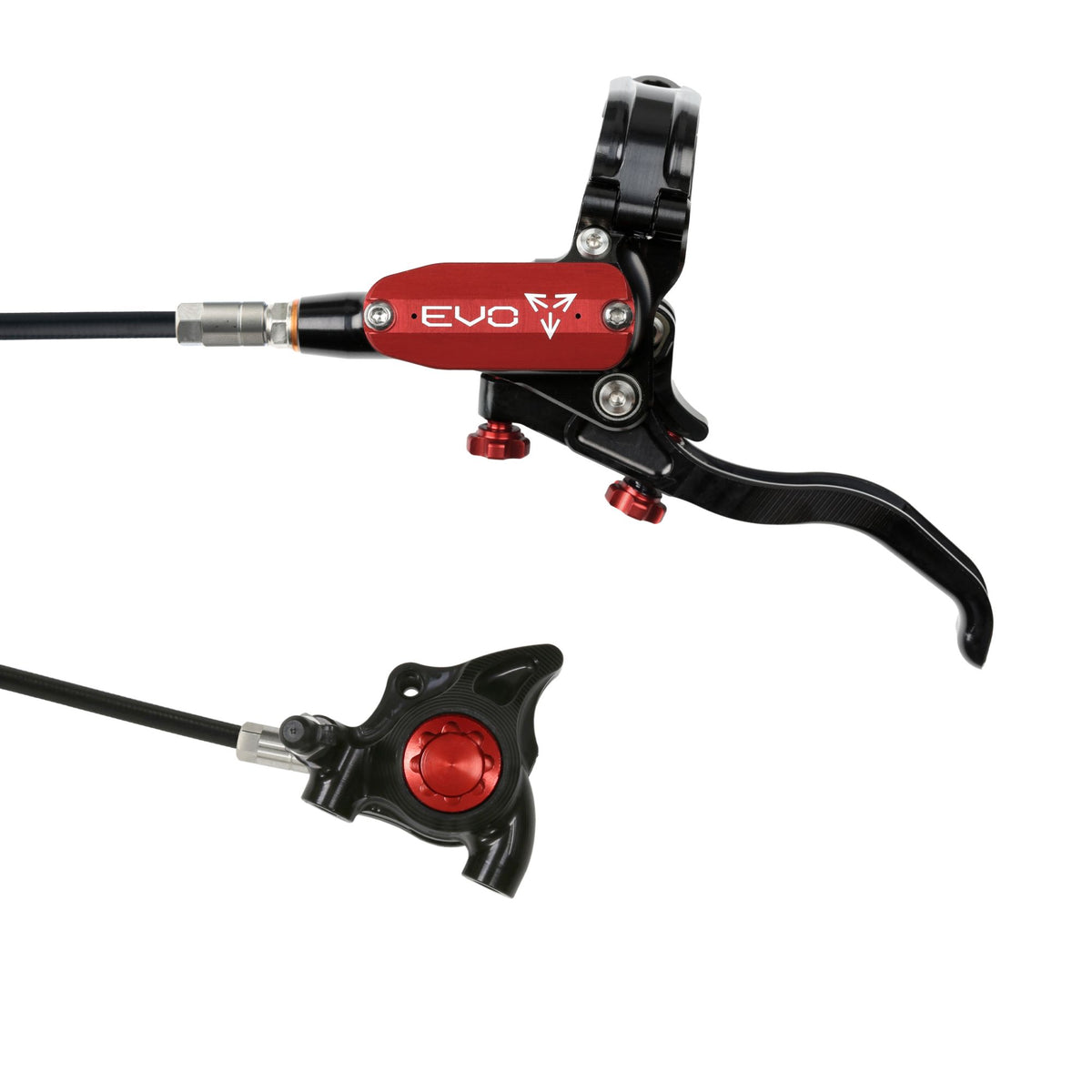 Hope Brake Evo X2 FM No Rotor LH- Black/Red