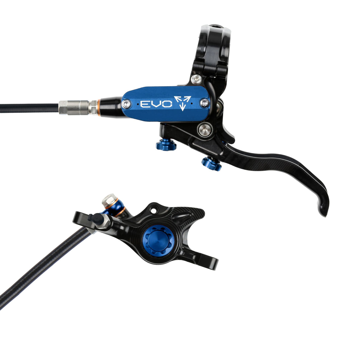 Hope Brake EVO X2 No Rotor LH- Black/Blue