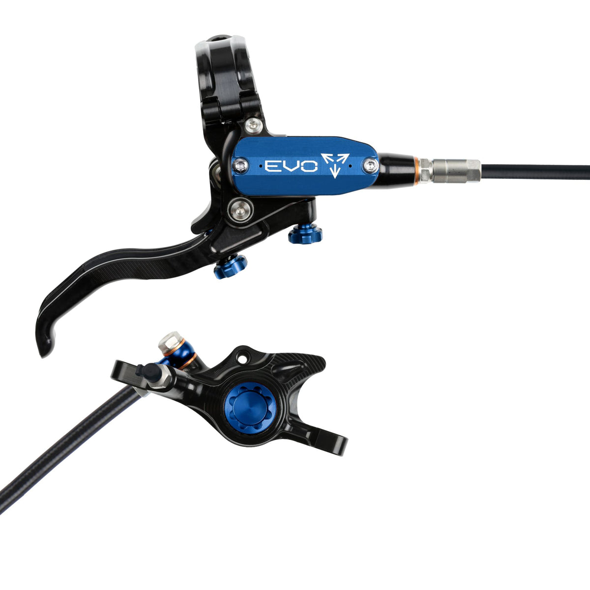 Hope Brake EVO X2 No Rotor RH- Black/Blue