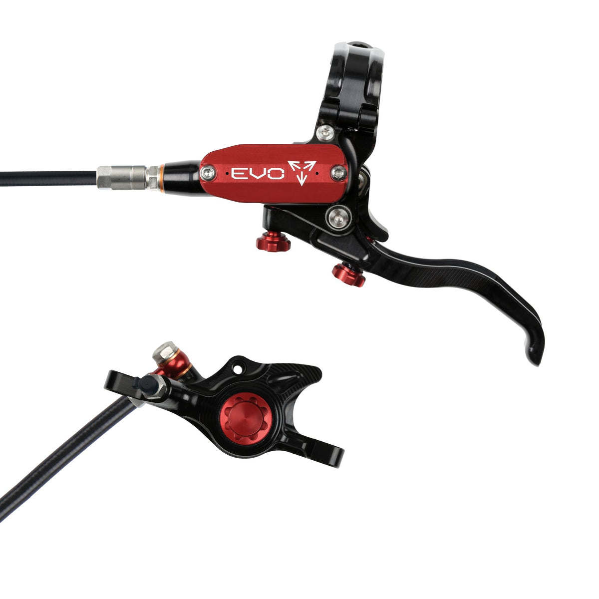 Hope Brake EVO X2 No Rotor LH- Black/Red