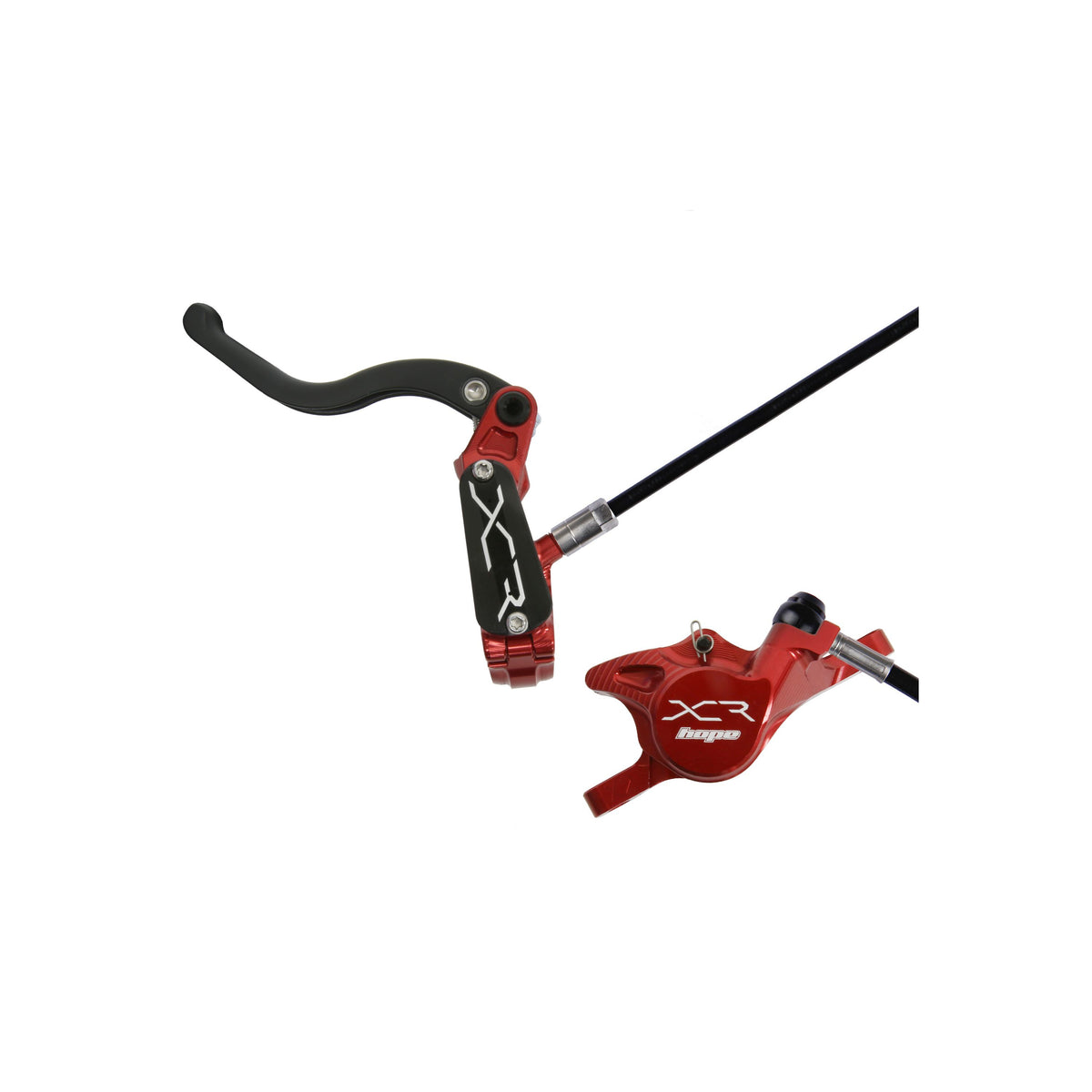 Hope Brake XCR Pro X2 No Rotor Front LH Red