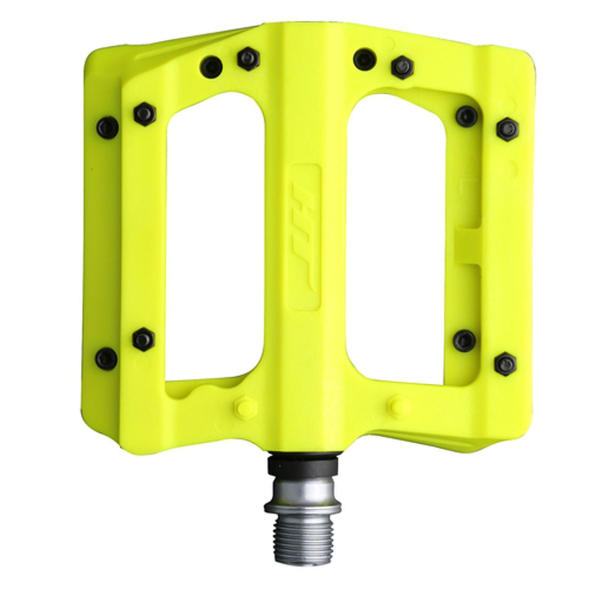 HT Pedal Mountain Hippy Killer P12Na Steel Pins Neon Yellow