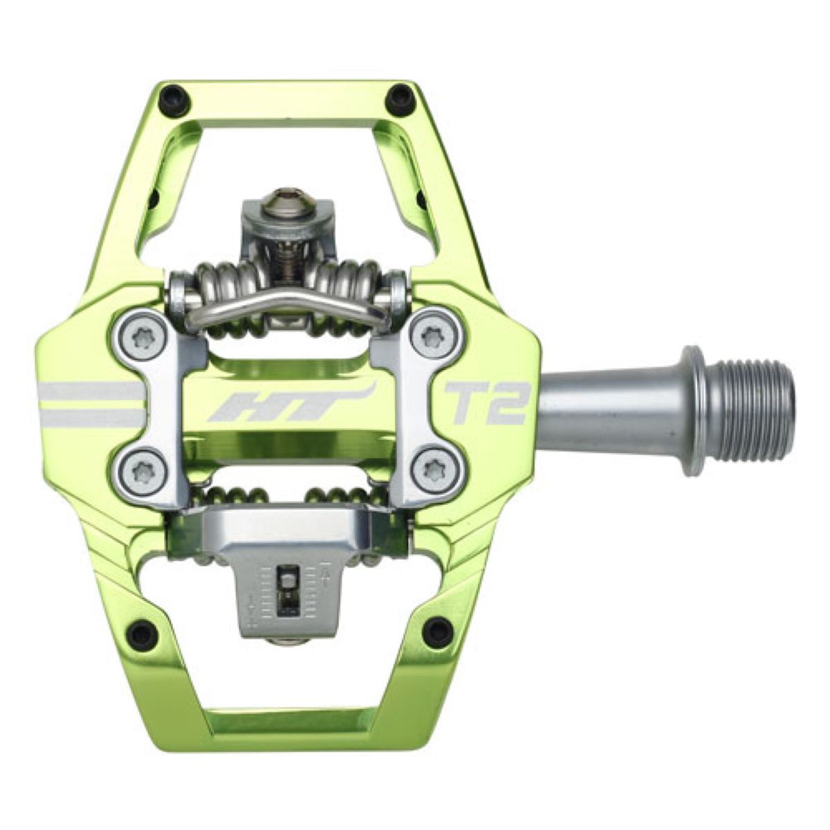 HT Pedal Mountain T2 Clipless Apple Green