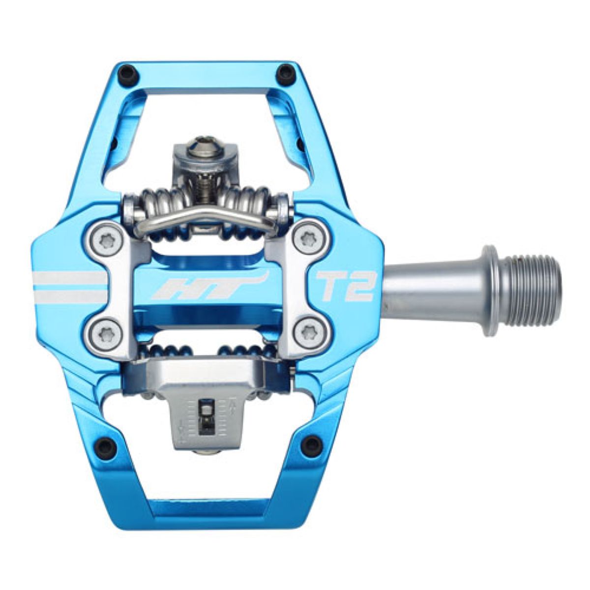 HT Pedal Mountain T2 Clipless Marine Blue