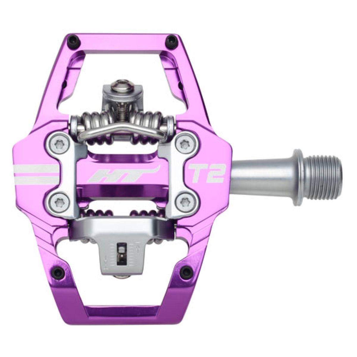 HT Pedal Mountain T2 Clipless Purple