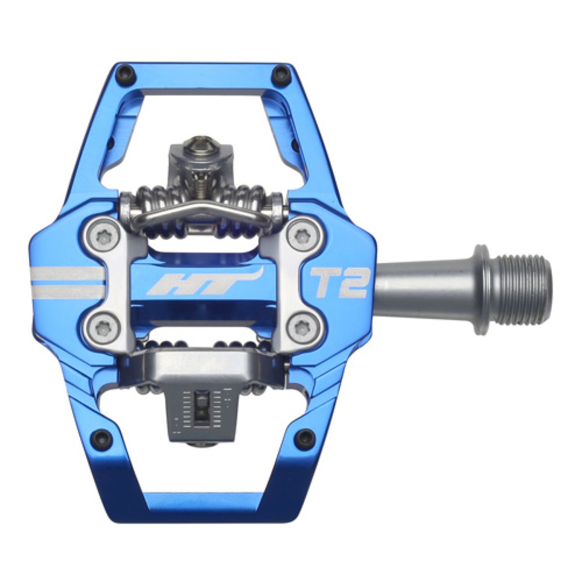 HT Pedal Mountain T2 Clipless Royal Blue
