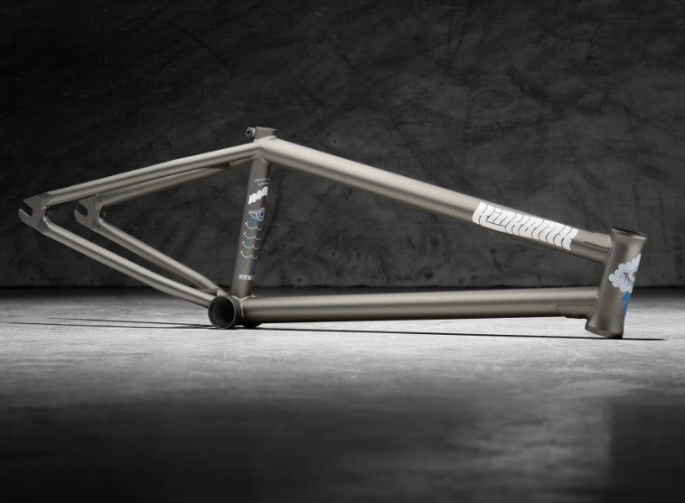 KINK CLOUD FRAME 21" GILT GREY