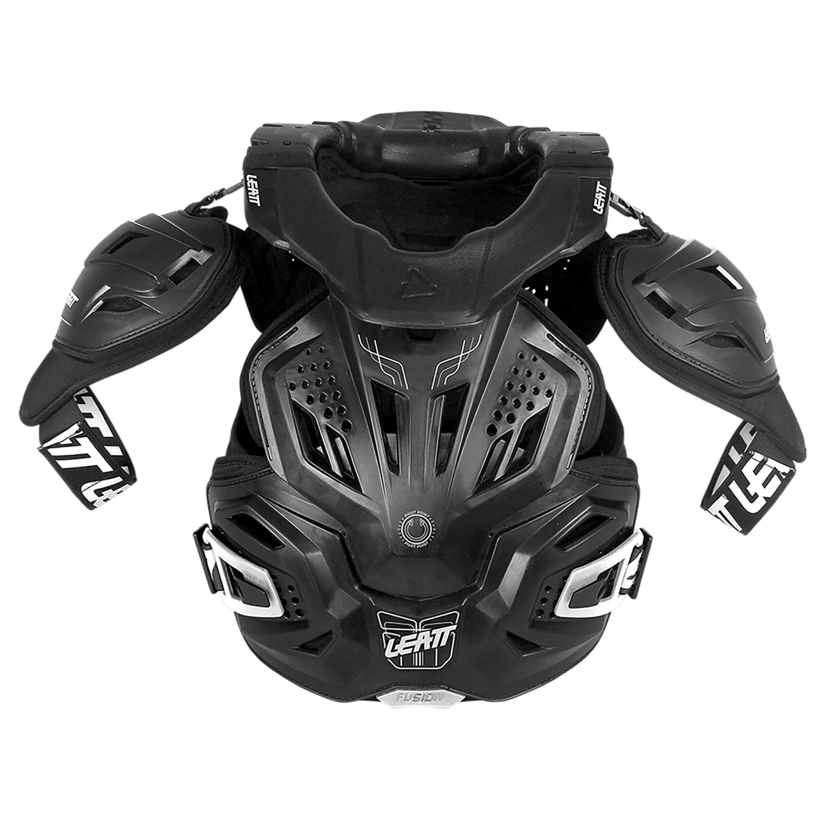 LEATT PROTECTION ARMOUR FUSION VEST 3.0 BLACK (160-172CM) S/M