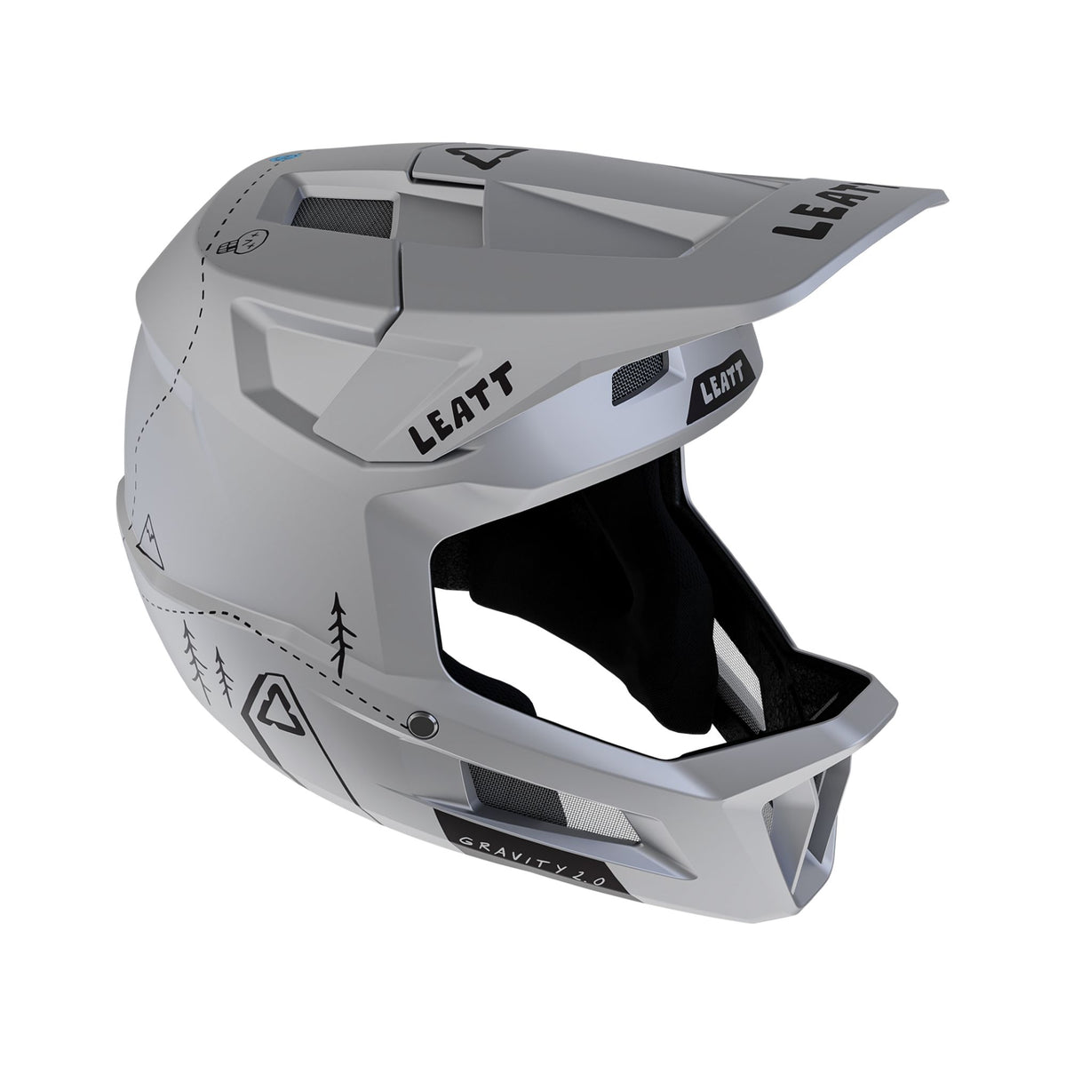 LEATT HELMET MTB GRAVITY 2.0 GREY