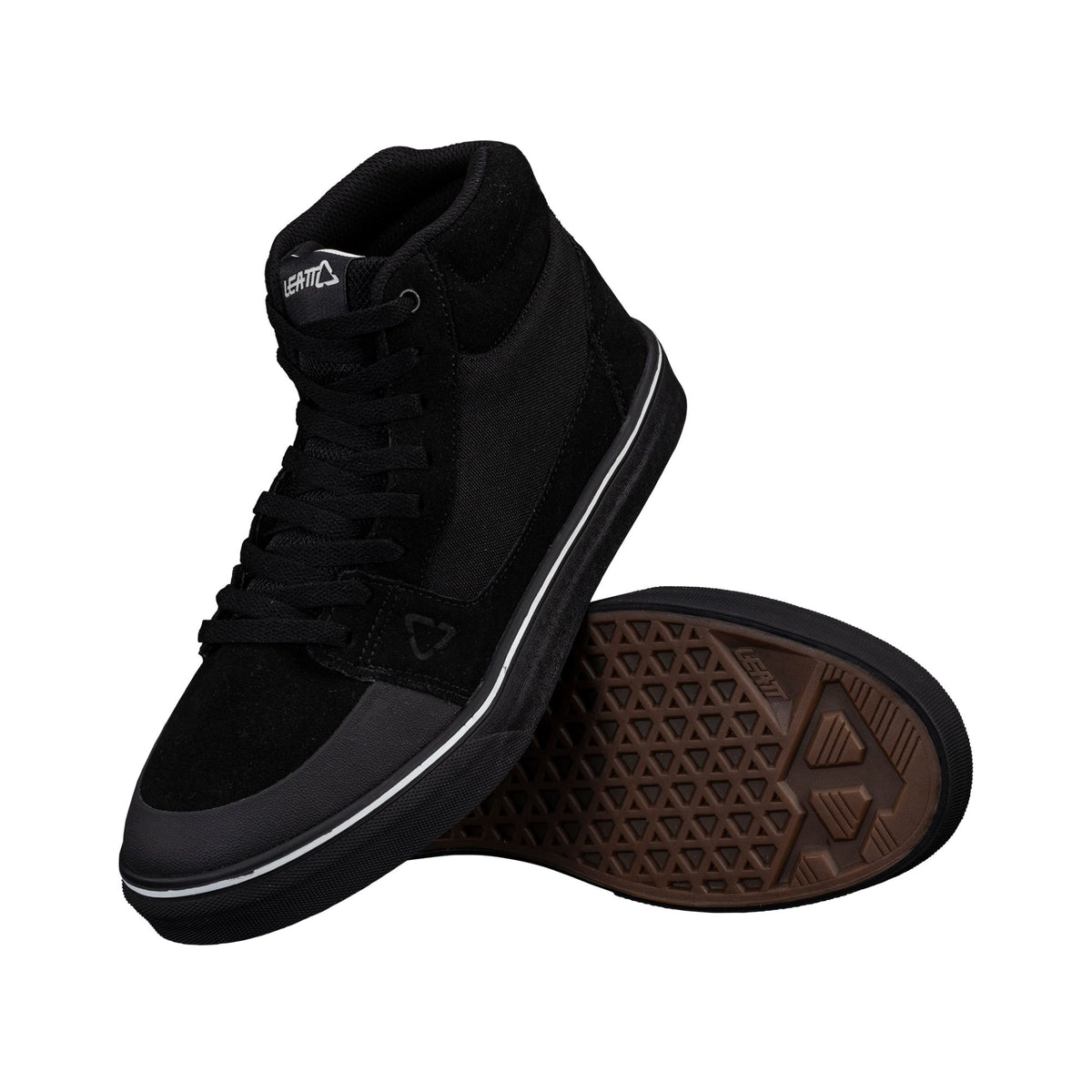LEATT SHOE FLAT 1.0 HI BLACK 10.5