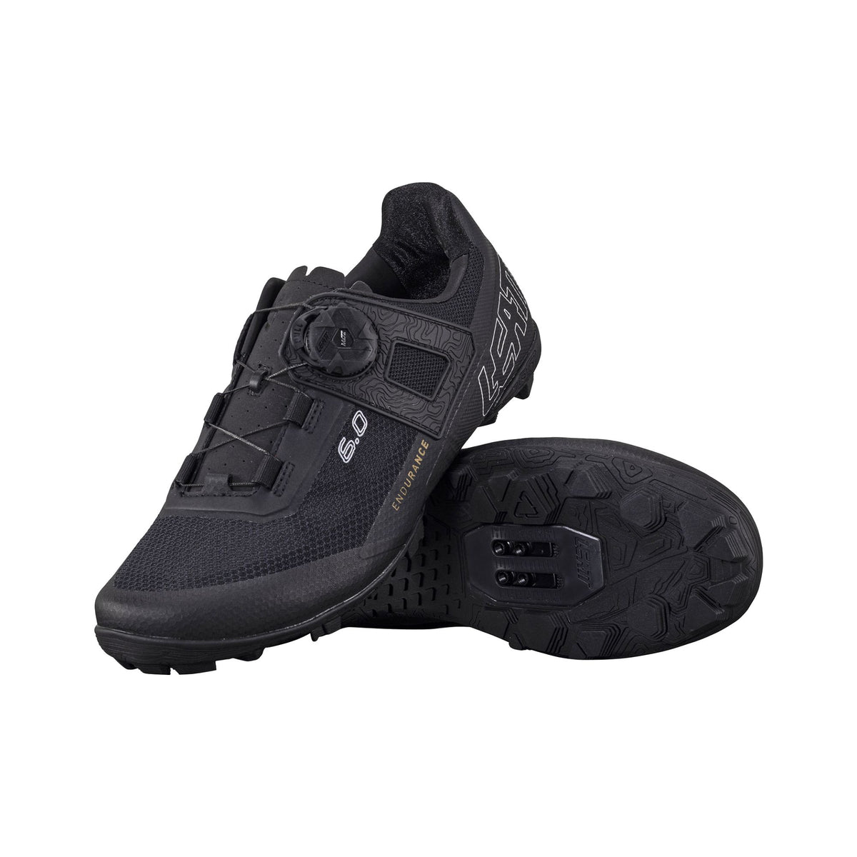 LEATT SHOE PROCLIP 6.0 ENDURANCE BLACK 8 WOMENS