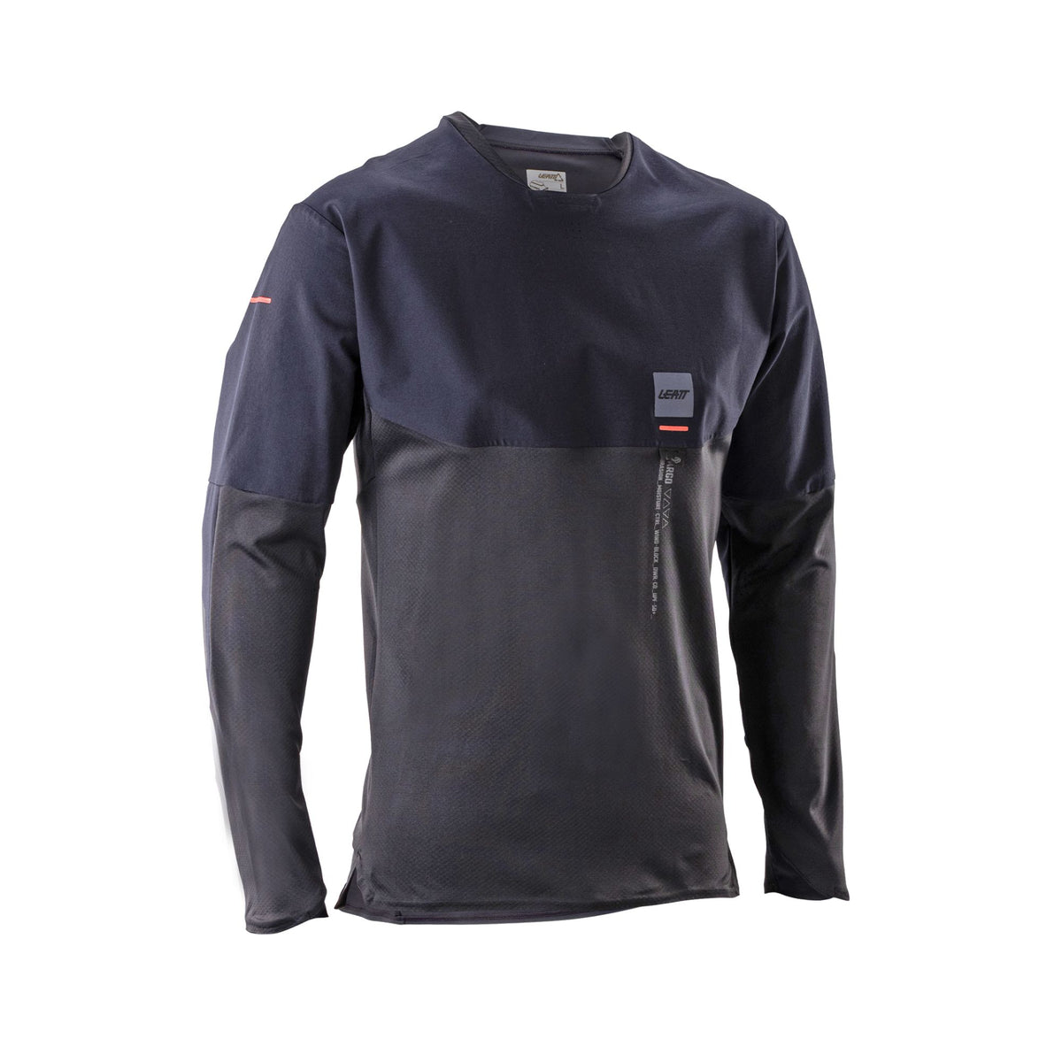 LEATT APPAREL JERSEY MTB TRAIL 6.0 CARGO LONG SLEEVE GHOST BLACK