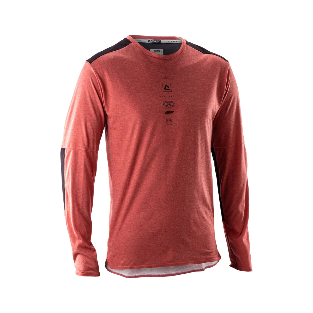 LEATT APPAREL JERSEY MTB TRAIL 4.0 LONG SLEEVE DUSTY RED