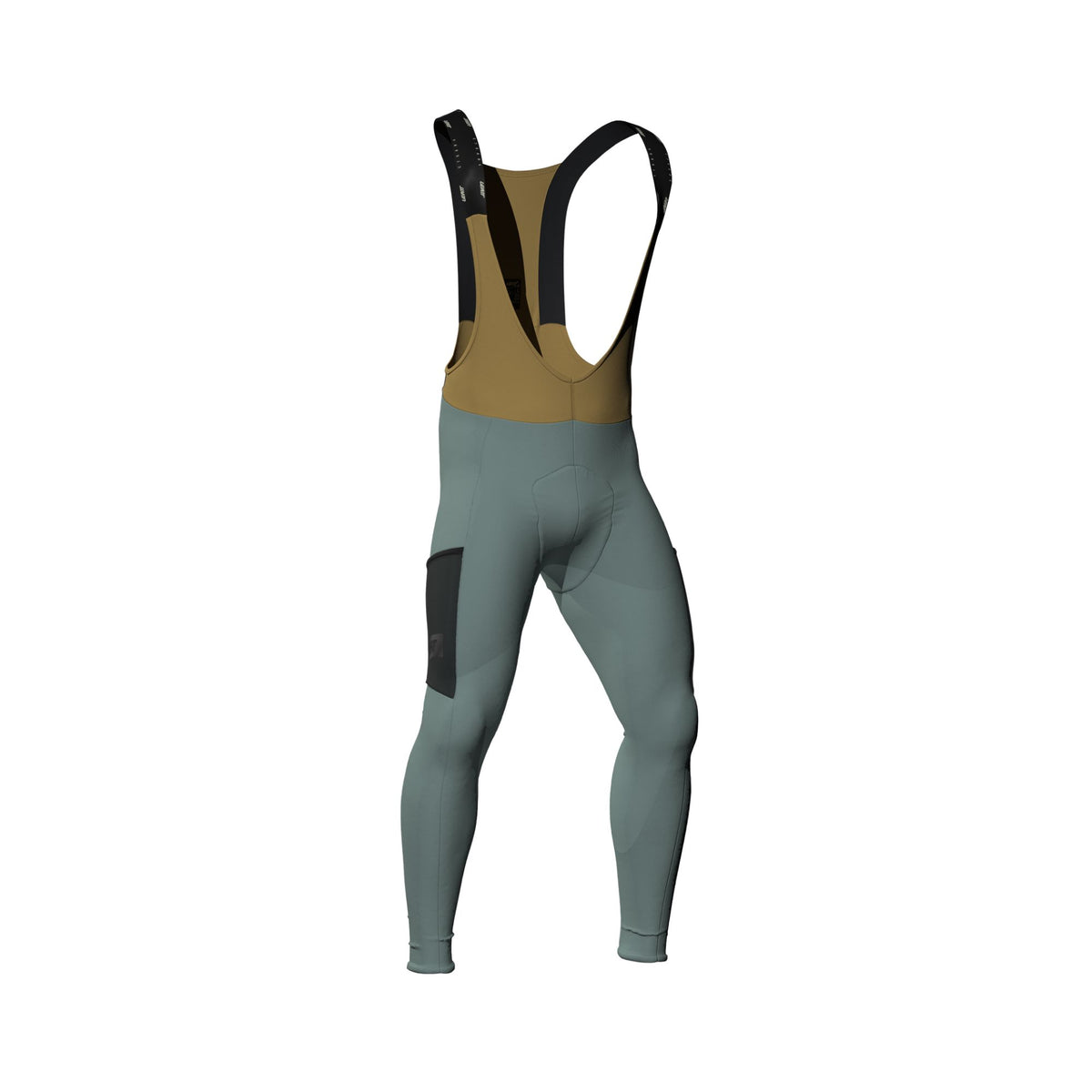 LEATT APPAREL BIB LONG MTB THERMAFLOW 4.0 MIST GREEN