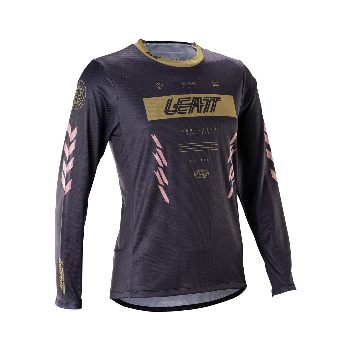 LEATT APPAREL JERSEY MTB GRAVITY 4.0 LONG SLEEVE WOMEN RACE BLACK