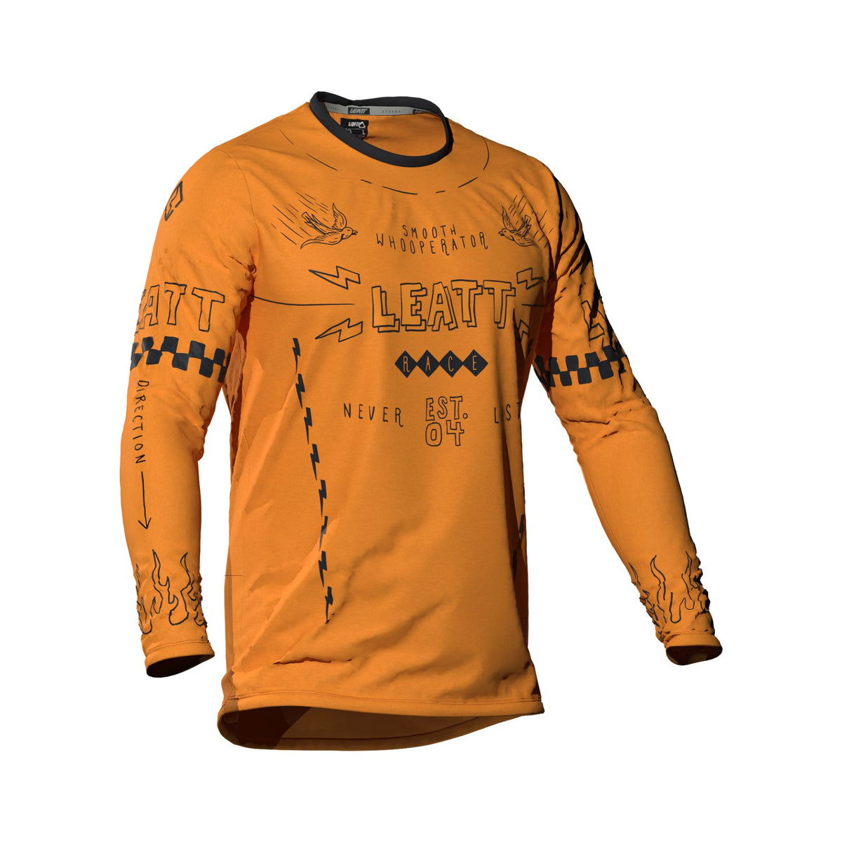 LEATT APPAREL JERSEY MTB GRAVITY 3.0 LONG SLEEVE JR LAGER YELLOW