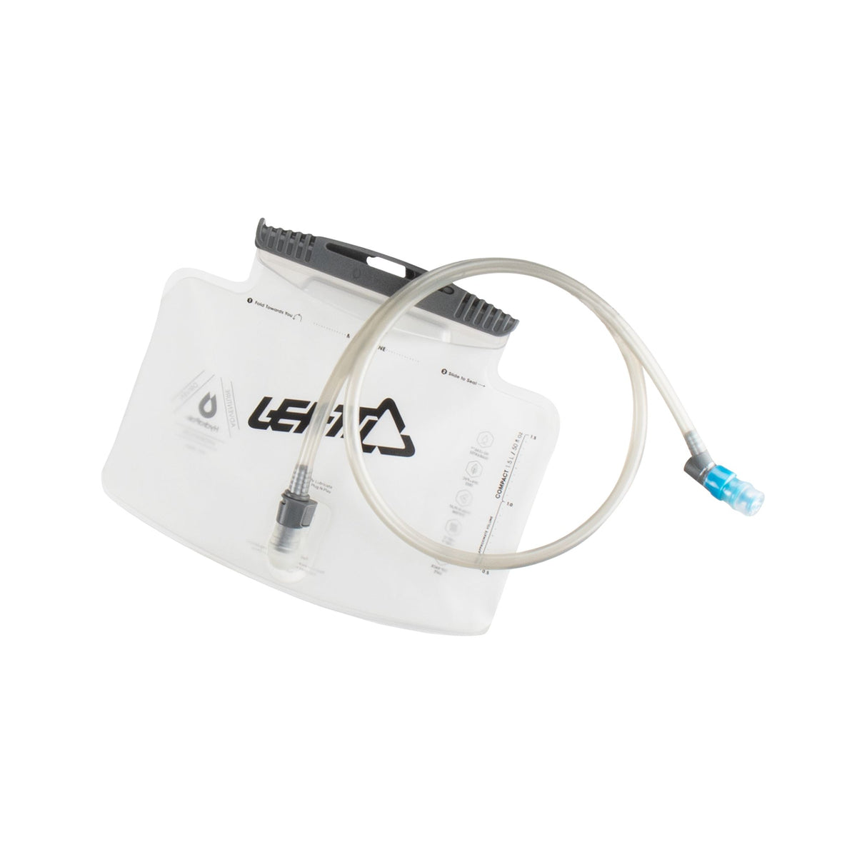 LEATT PART HYDRATION BLADDER HYDRAPAK 1.5L W/ TUBE & BITE VALVE