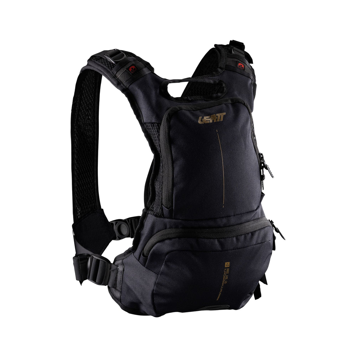 LEATT BACKPACK HYDRATION MTB ENDURO RACE 1.5 GHOST BLACK XS-XXL