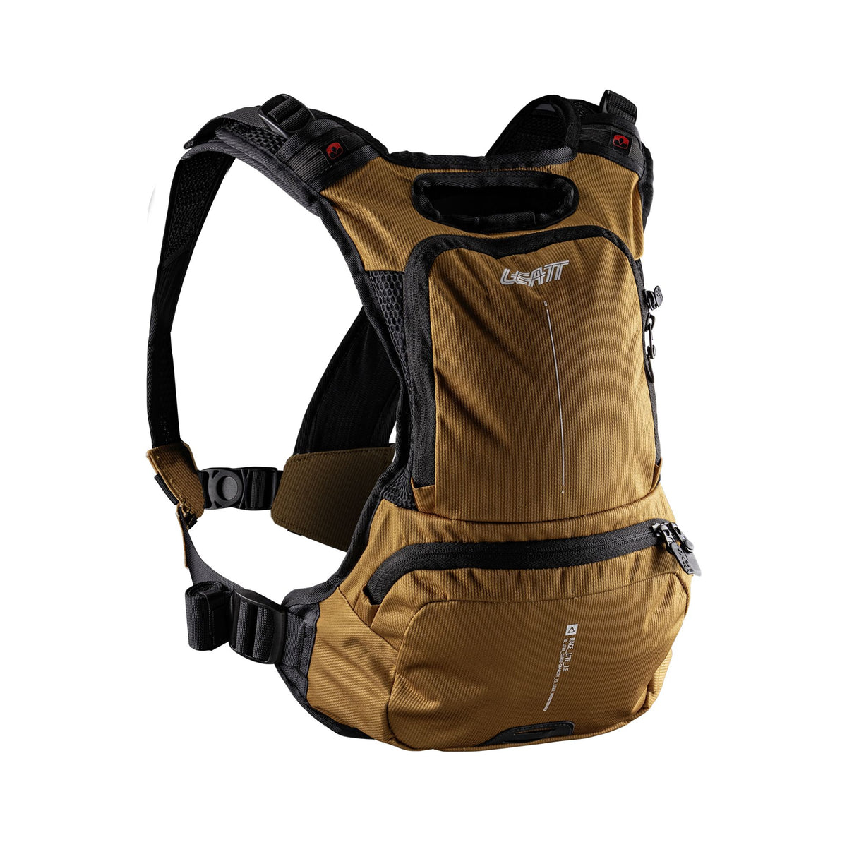 LEATT BACKPACK HYDRATION MTB ENDURO RACE 1.5 BRASS BROWN XS-XXL