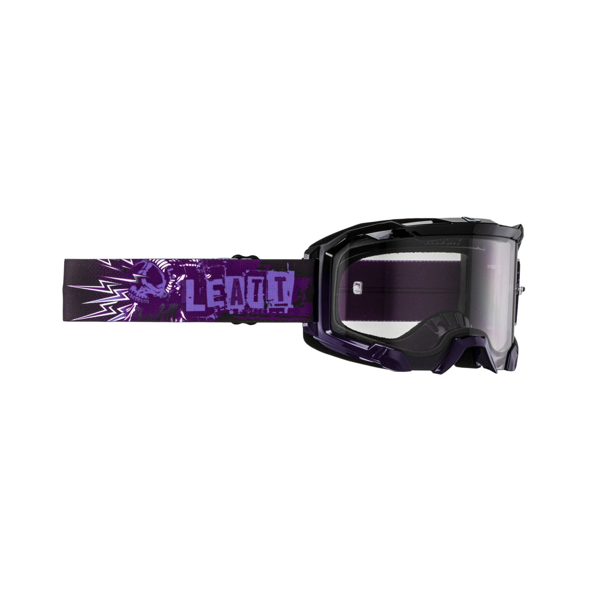 LEATT GOGGLE VELOCITY 4.5 UV LIGHT GREY 58%