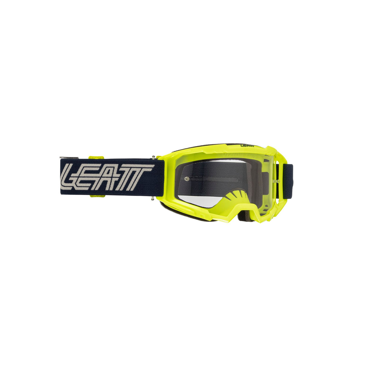 LEATT GOGGLE VIZION 3.5 LIME CLEAR