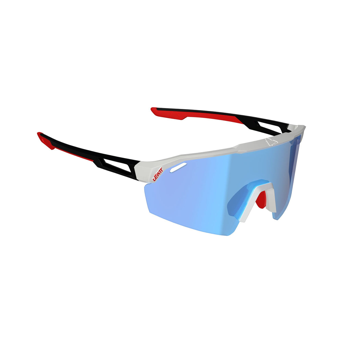 LEATT SUNGLASSES SPEEDVIZ LITE BLUE/WHITE IRIZ CRYZTAL BLUE 10 VLT