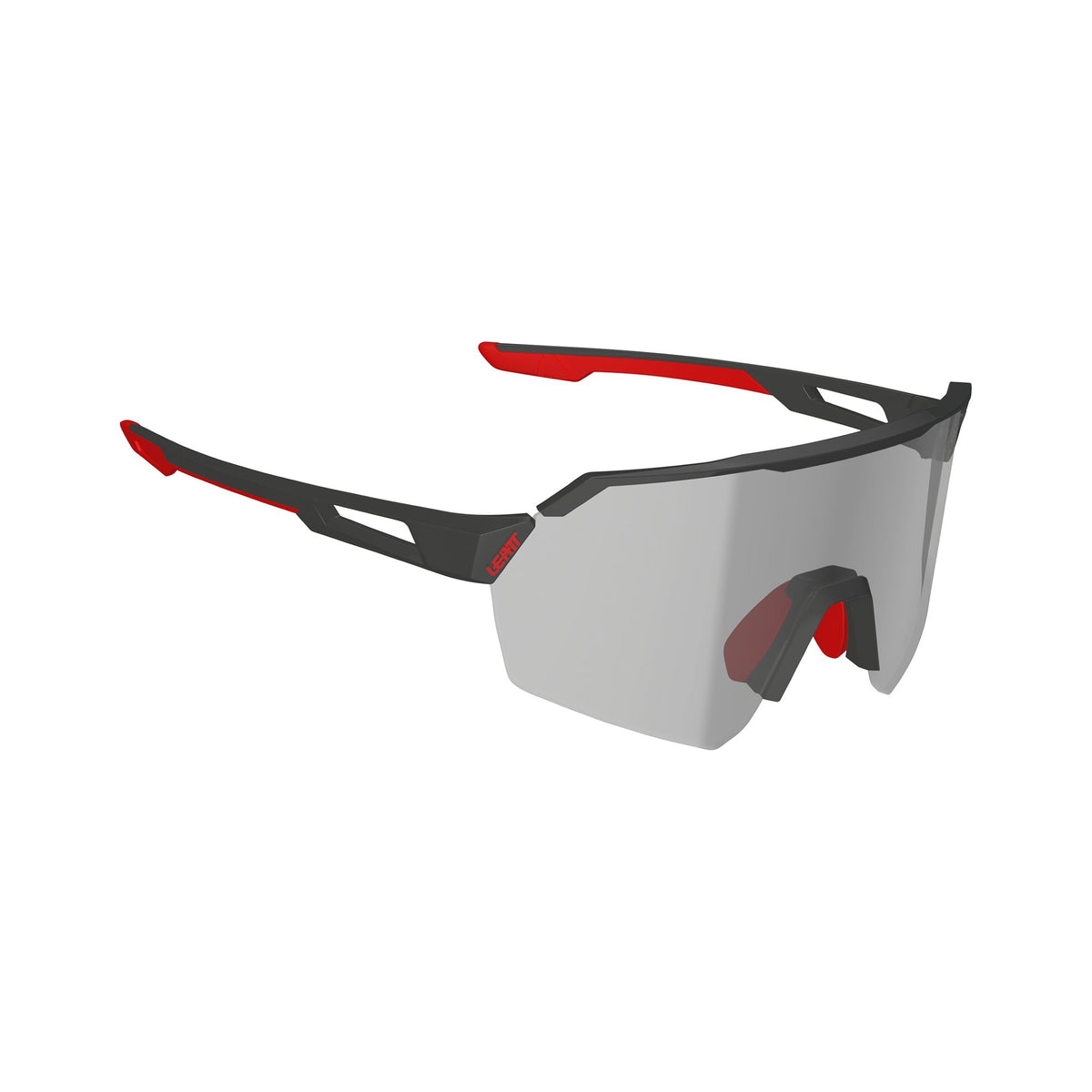 LEATT SUNGLASSES RIDEVIZ LITE SATIN GREY IRIZ SILVER 17 VLT