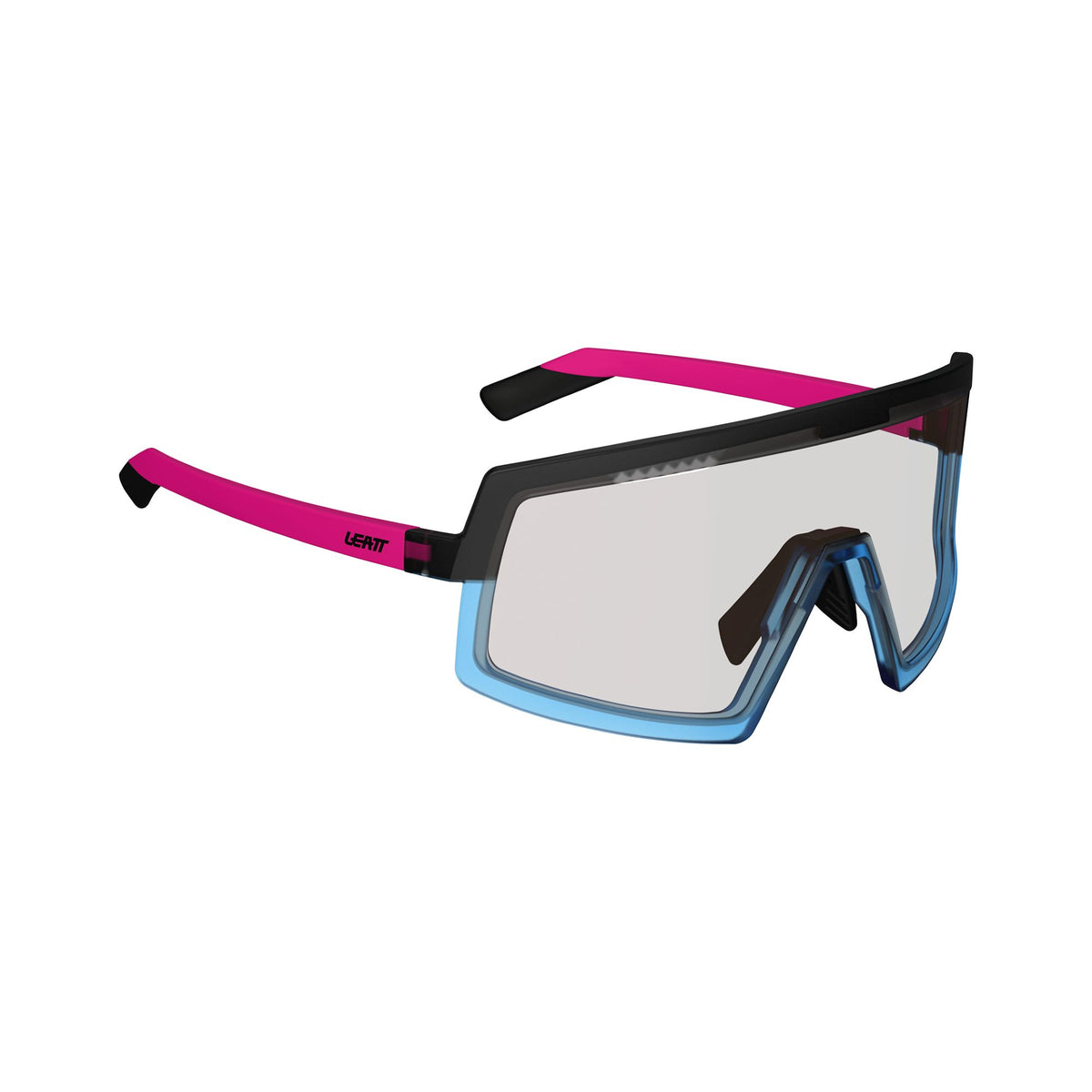 LEATT SUNGLASSES MADVIZ ONE BLUE/PINK IRIZ SILVER 17 VLT