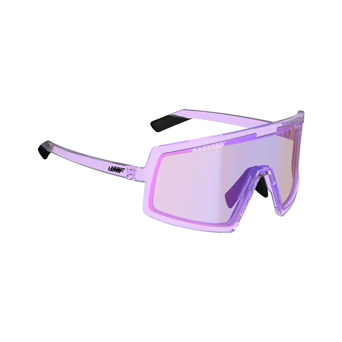 LEATT SUNGLASSES MADVIZ ONE CLEAR PURPLE IRIZ FUCHSIA 41 VLT