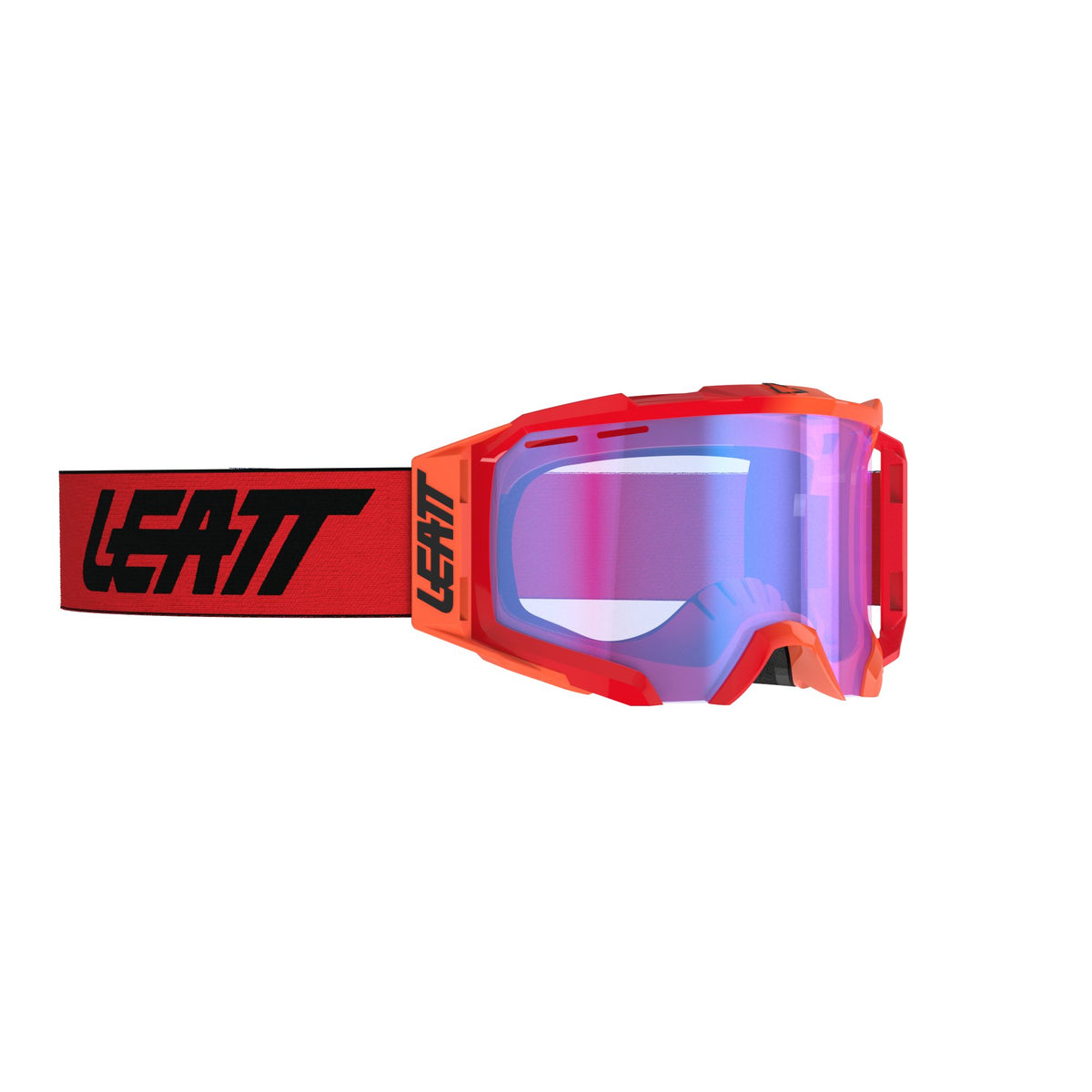 LEATT GOGGLE VELOCITY 5.0 MTB IRIZ RED BLUE 26 VLT