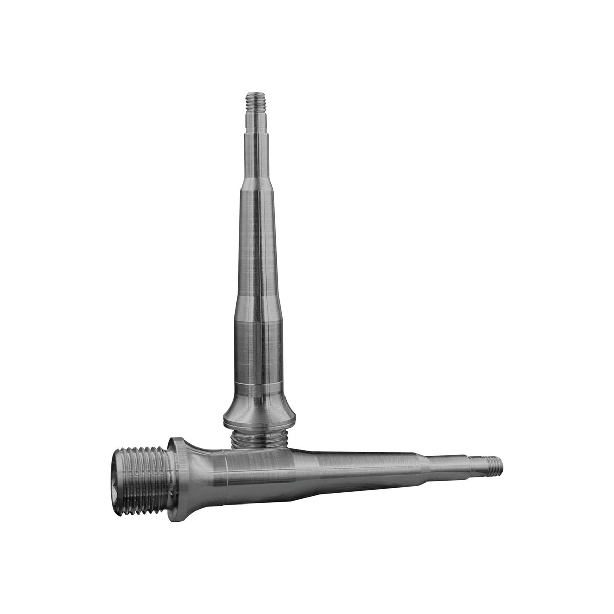 LEATT PEDAL PART SPINDLE KIT CHROMOLY PAIR SILVER