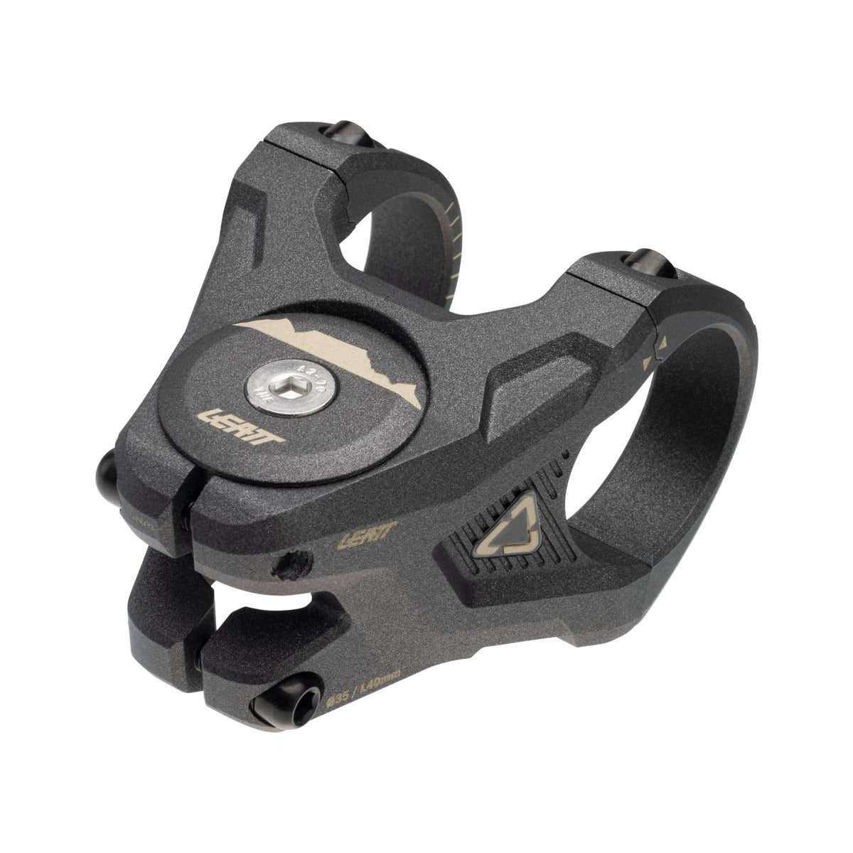 LEATT STEM GRAVITY CERAMAG 8.0 35MM CLAMP 40MM LENGTH CERAGREY