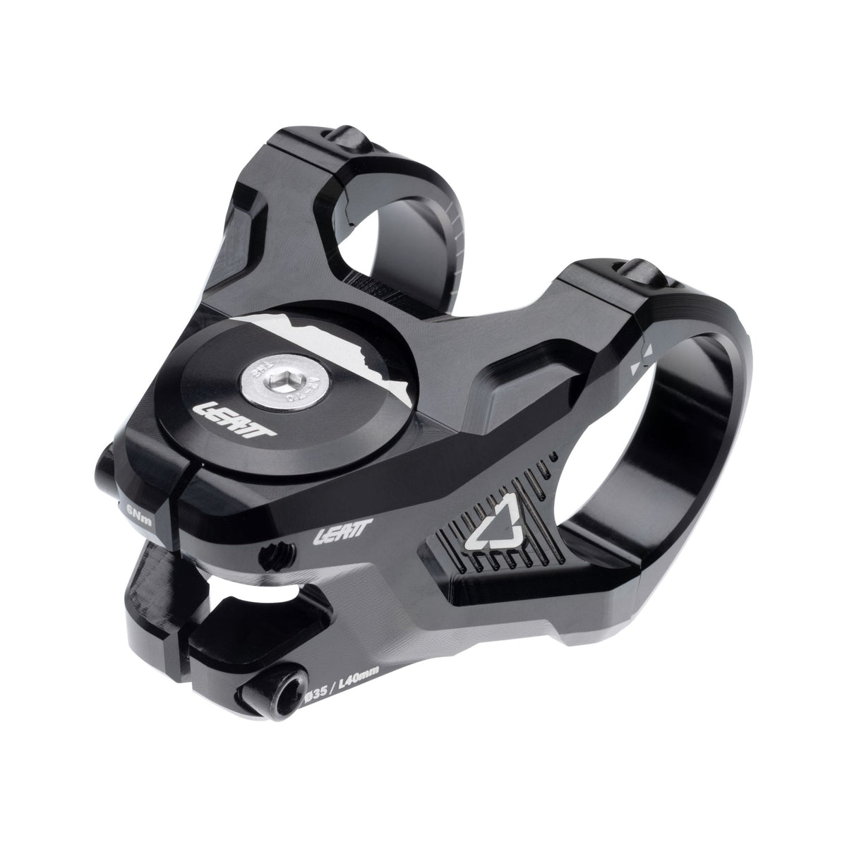 LEATT STEM GRAVITY 6.0 35MM CLAMP 40MM LENGTH BLACK