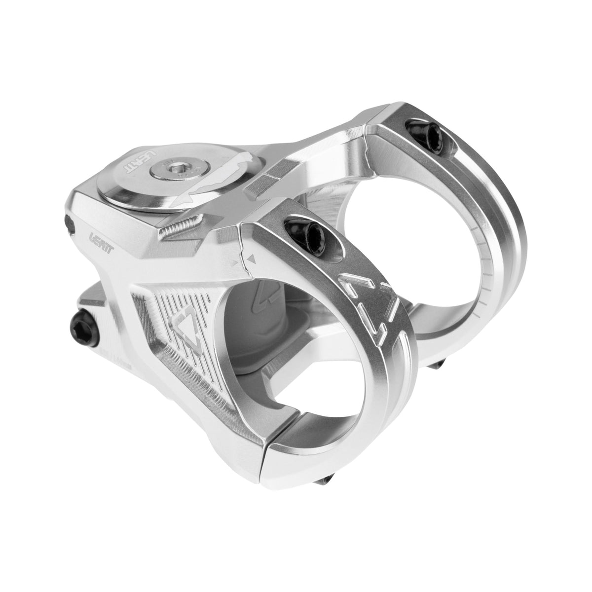 LEATT STEM GRAVITY 6.0 35MM CLAMP 33MM LENGTH SILVER