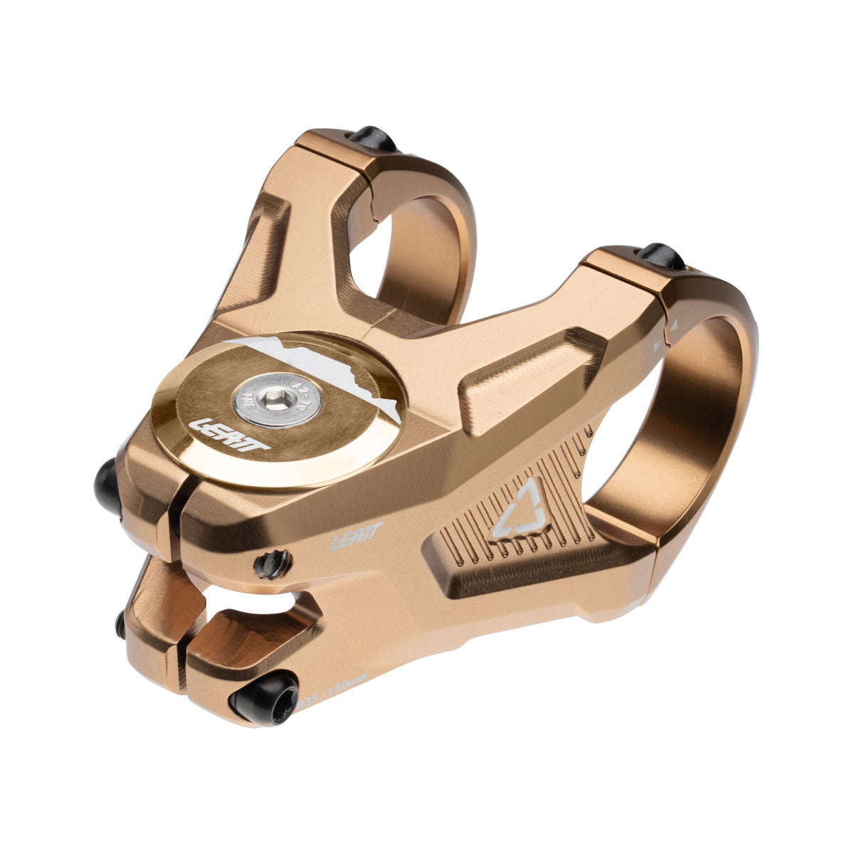 LEATT STEM GRAVITY 6.0 35MM CLAMP 50MM LENGTH FROST BRONZE
