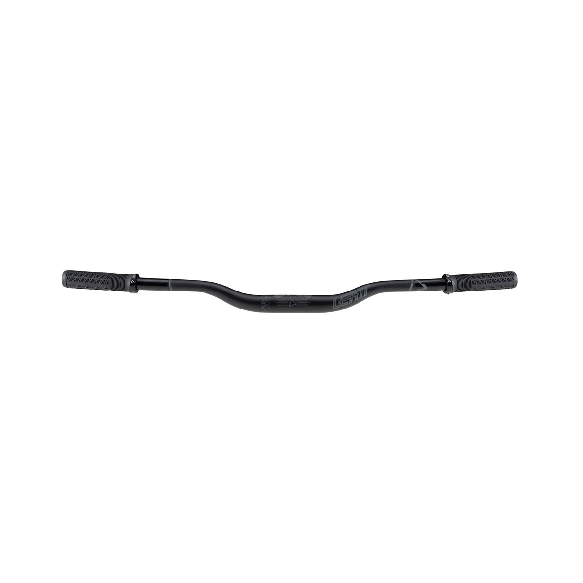 LEATT HANDLEBAR AND GRIPS LAUNCH CONTROL 6.0 35MM CLAMP 23MM RISE 80OMM WIDE BLACK