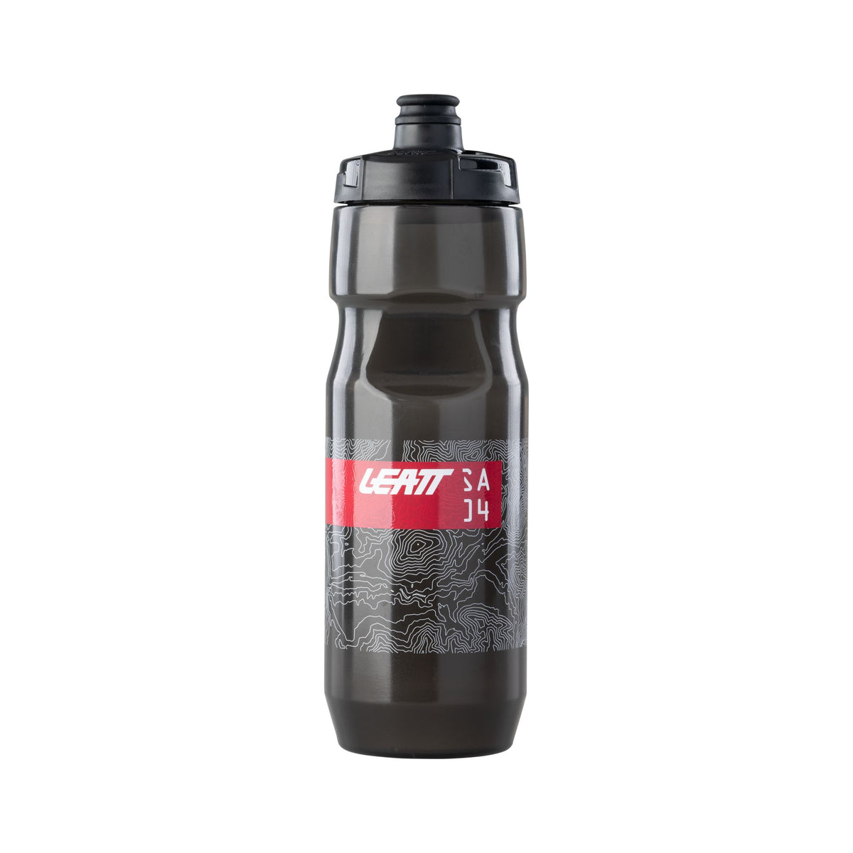 LEATT WATER BOTTLE DUOVALVE 750ML SMOKE