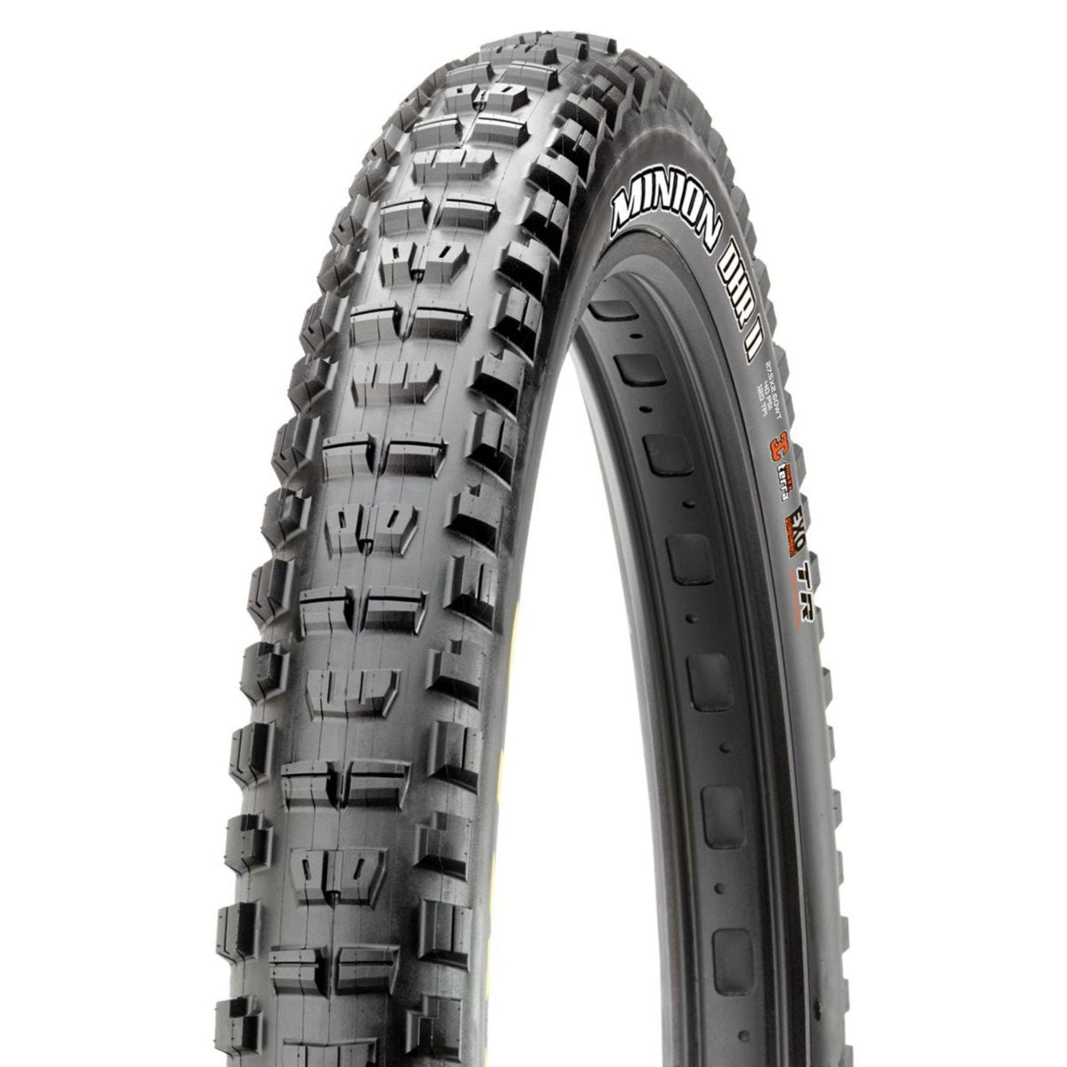 Maxxis Tire Mountain Minion DHR II 27.5X2.4 F120 3C Maxxgrip DD TR WT