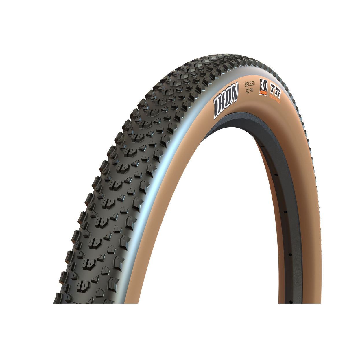 Maxxis Tire Mountain Ikon 26X2.20 F60 Exo TR Tanwall