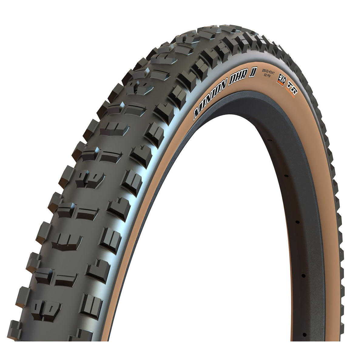 Maxxis Tire Mountain Minion DHR II 29X2.60 F120 3Ct DD TR Tanwall