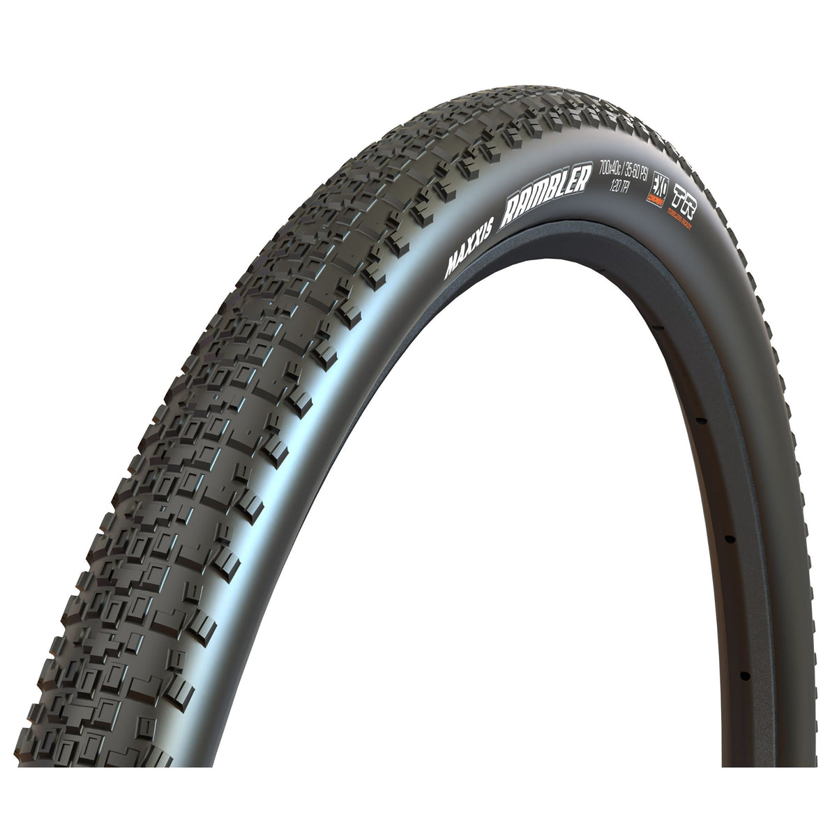 MAXXIS TIRE GRAVEL RAMBLER 700X45C F120 HYPR-X EXO TR