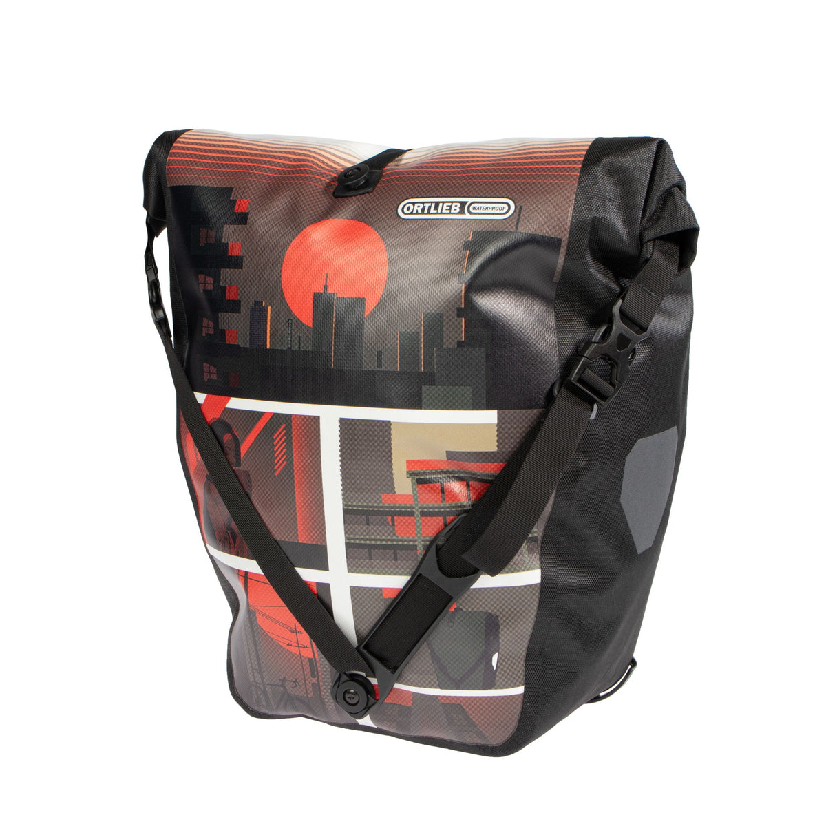 Ortlieb Pannier Back-Roller- White/Black Morning Routine 20L
