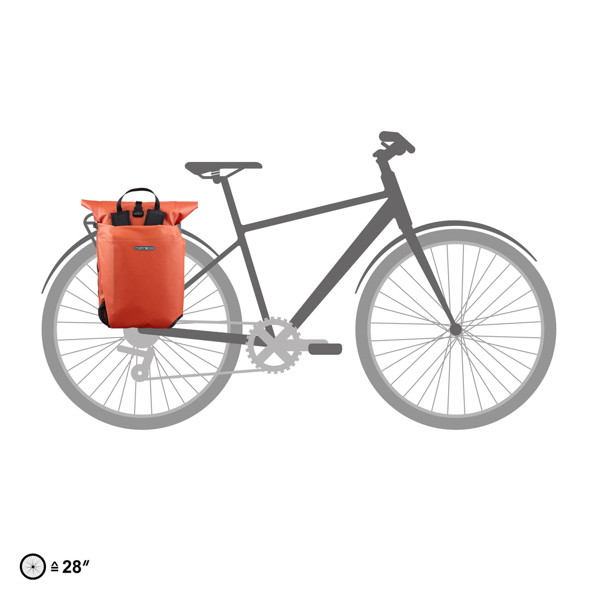 ORTLIEB PANNIER VARIO QL3.1 ROOIBOS 26L