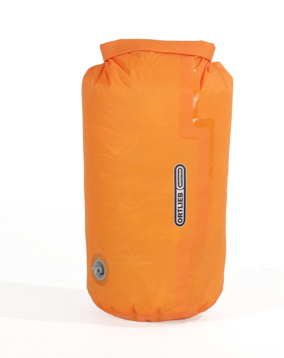 ORTLIEB DRY BAG COMPRESSION ULTRA LIGHWEIGHT PS10 WITH VALVE ORANGE 7L
