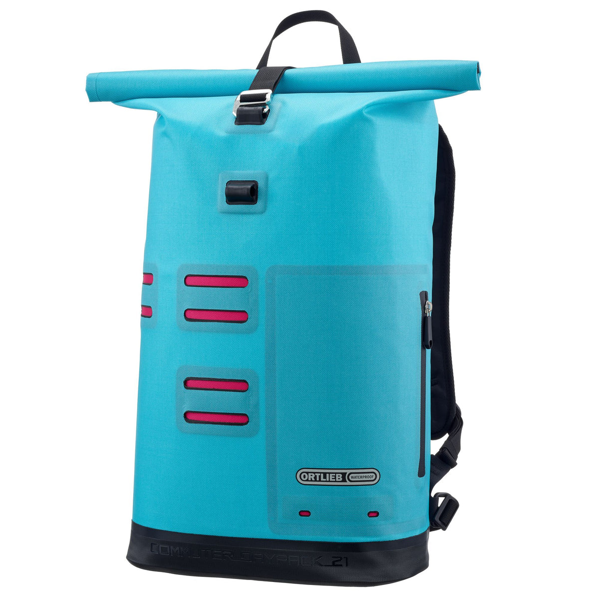 Ortlieb Backpack Commuter-Daypack- Cyber Blue/Cyber Pink 21L