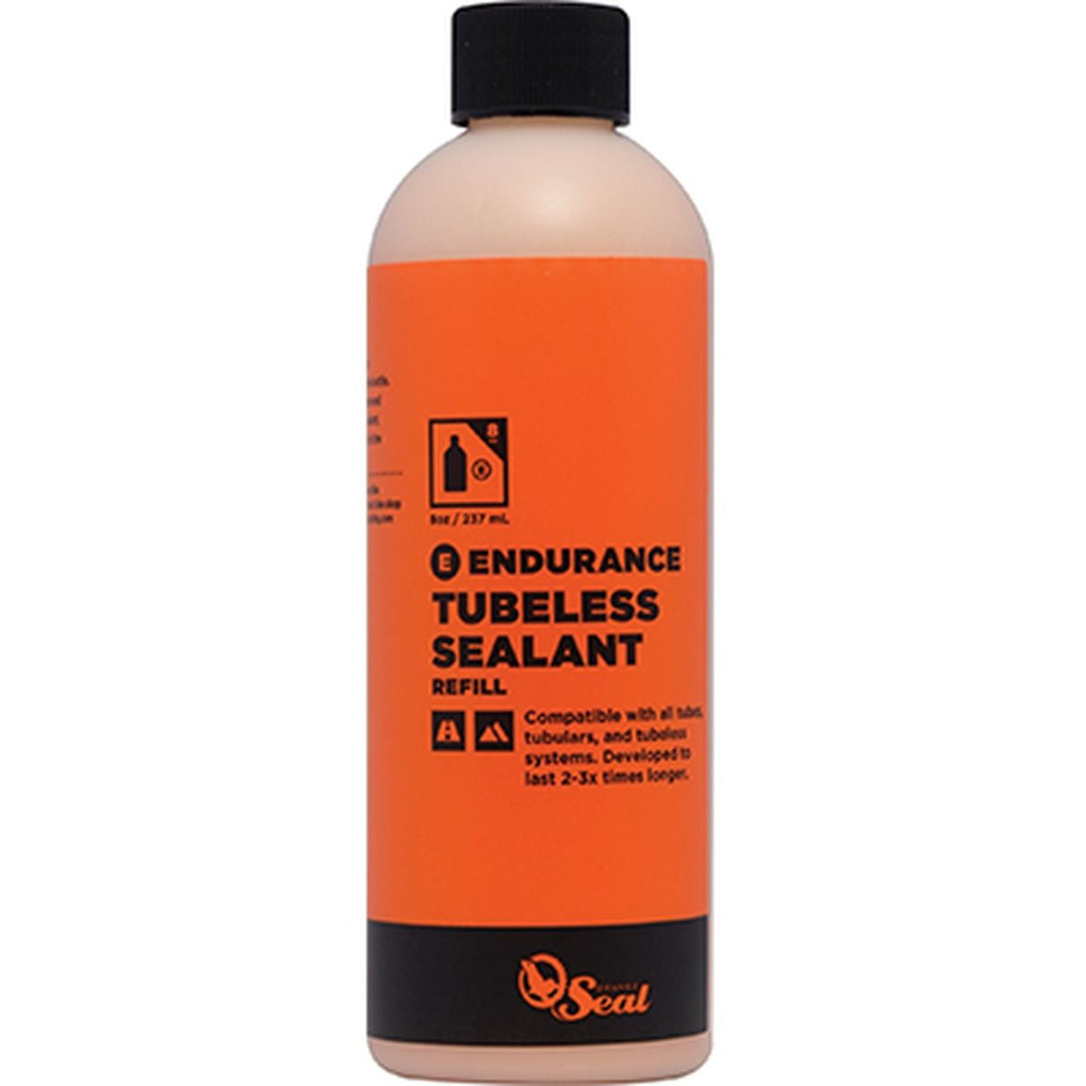 ORANGE SEAL TIRE SEALANT 8 OZ ENDURANCE REFILL