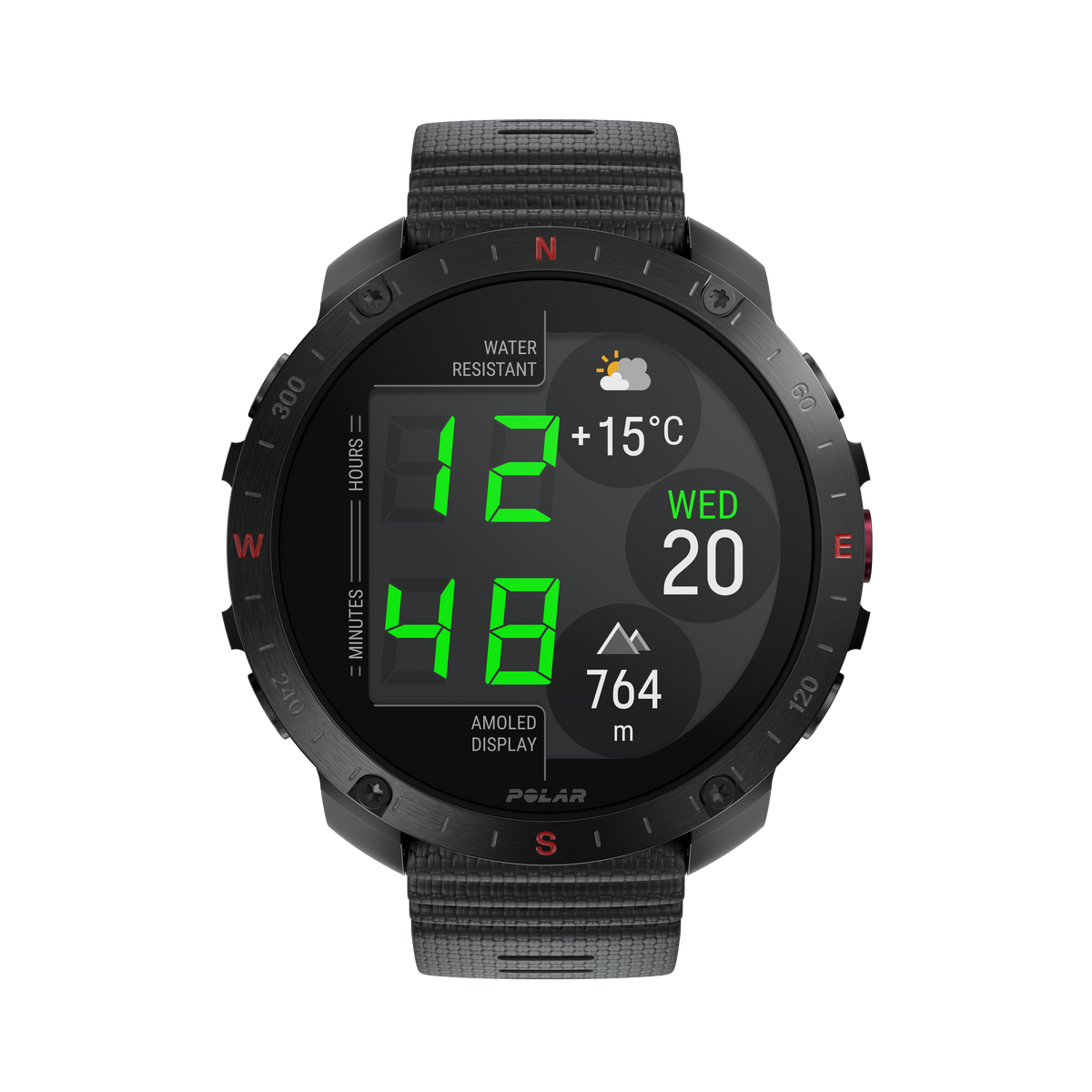 POLAR GRIT X2 PRO BLK/BLK S-L