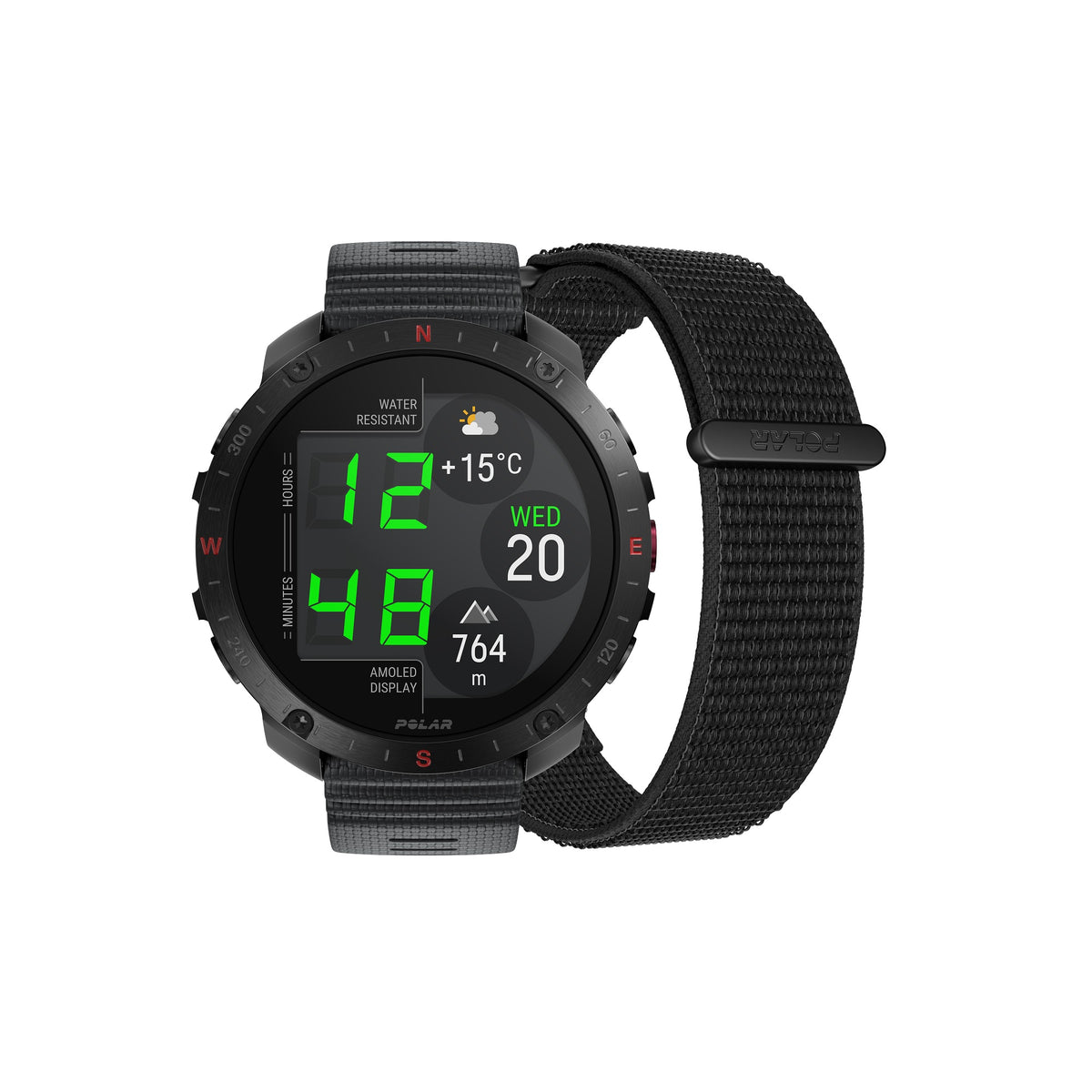 POLAR GRIT X2 PRO BLK/BLK W/BLK H&L
